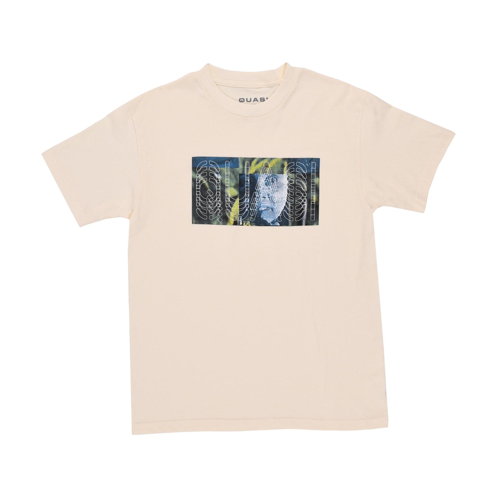 Quasi Scanner T-Shirt Cream - Venue Skateboards