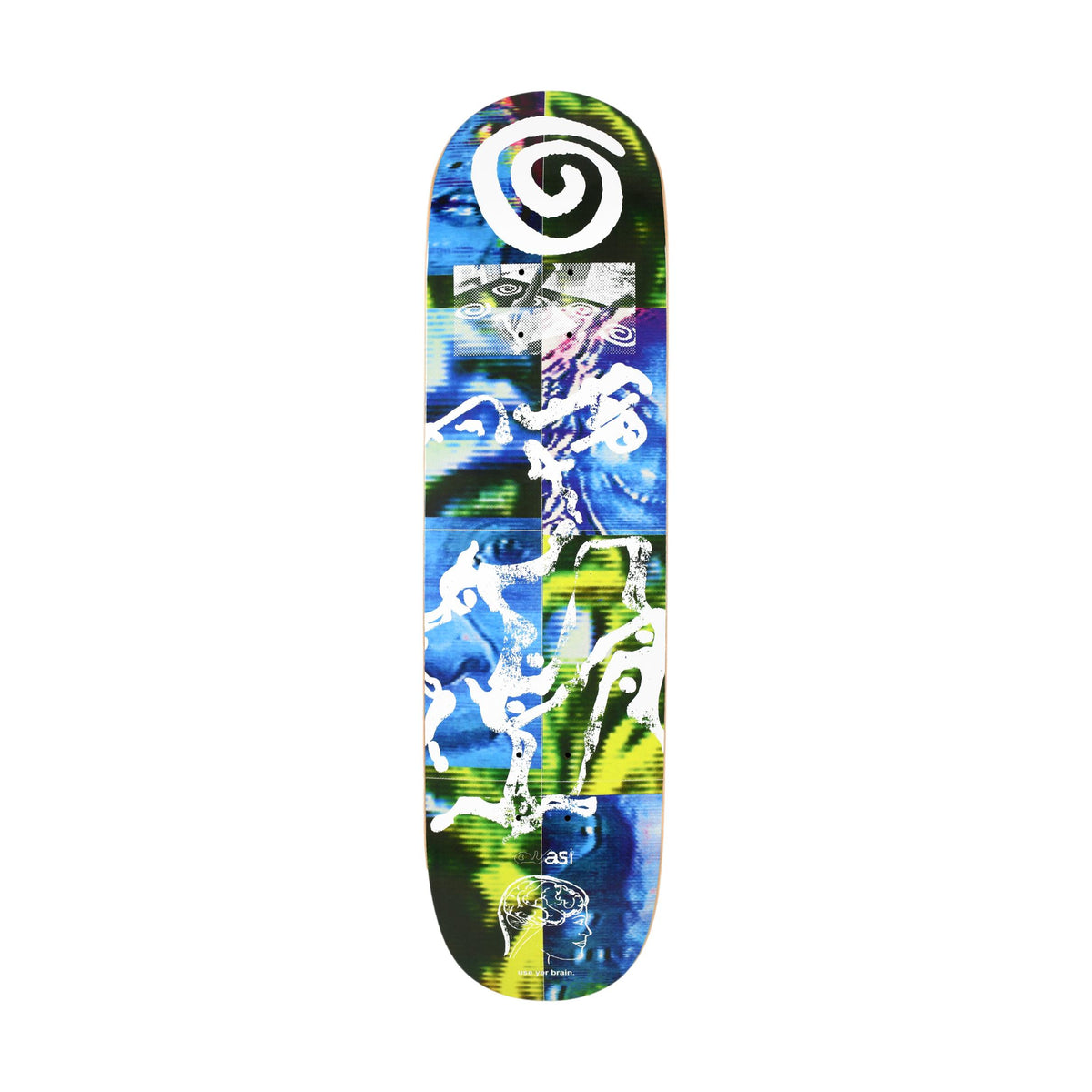 Quasi Big Brain 8.25&quot; Slick Deck - Venue Skateboards