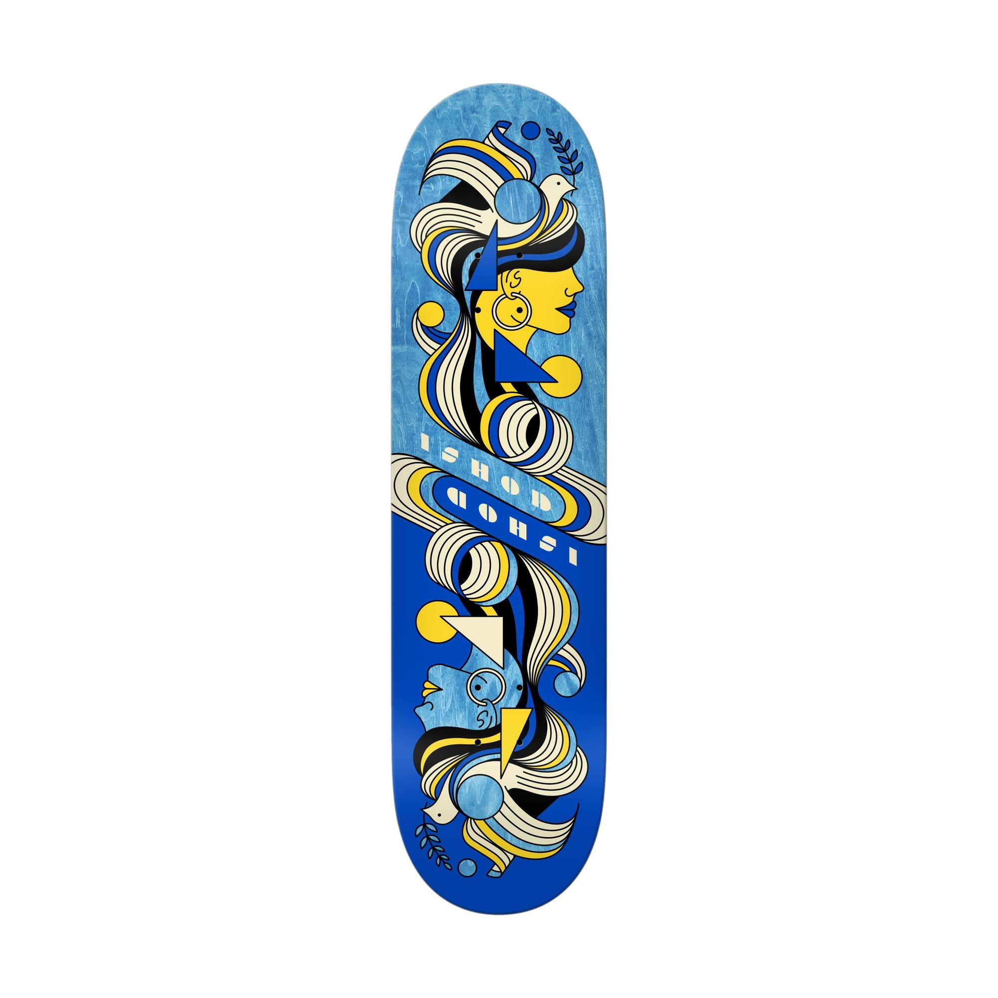 Real Ishod Fowls Twin Tail 8.0" Deck - Venue Skateboards