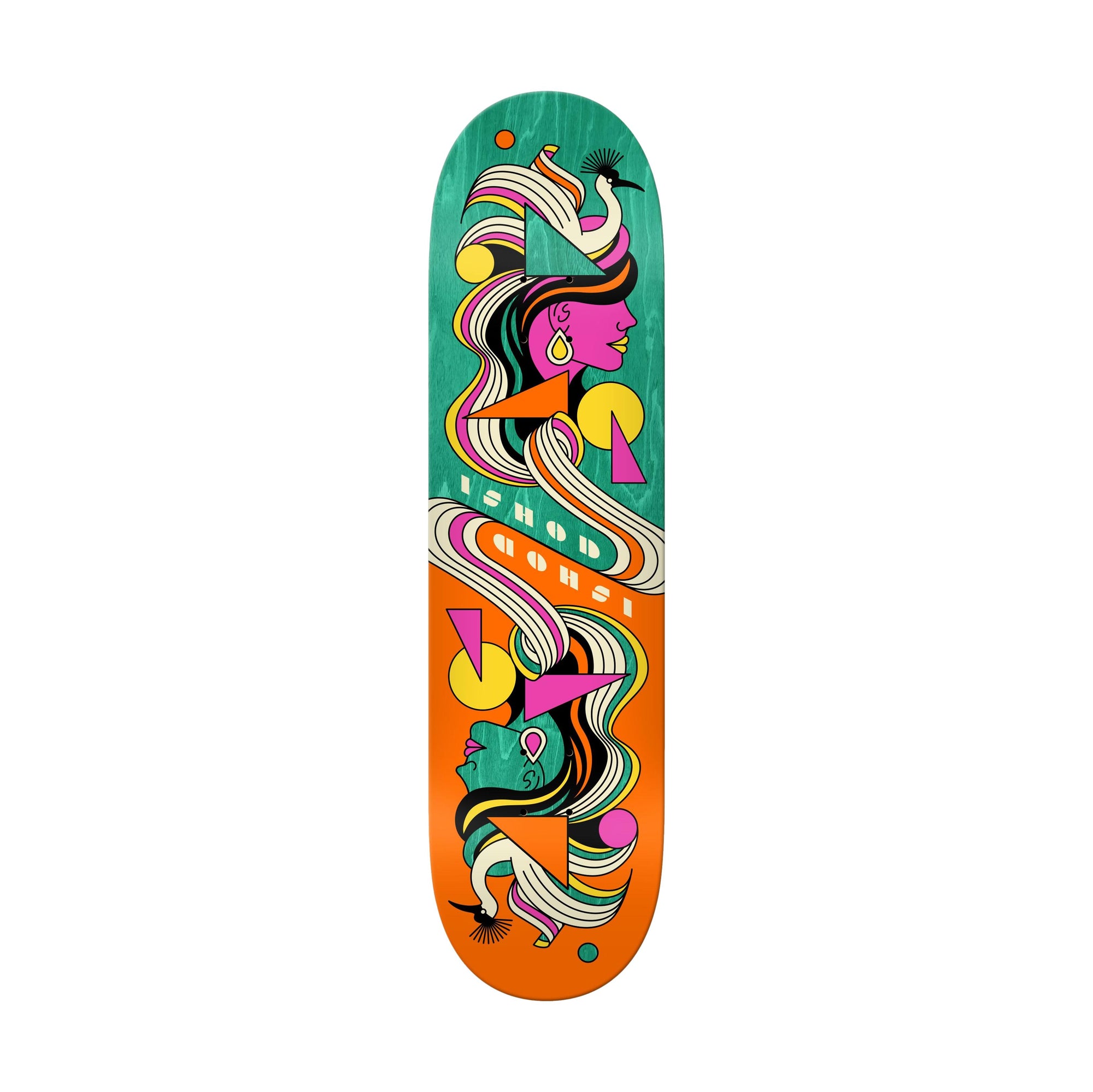 Real Ishod Fowls Twin Tail Slick 8.3" Deck - Venue Skateboards