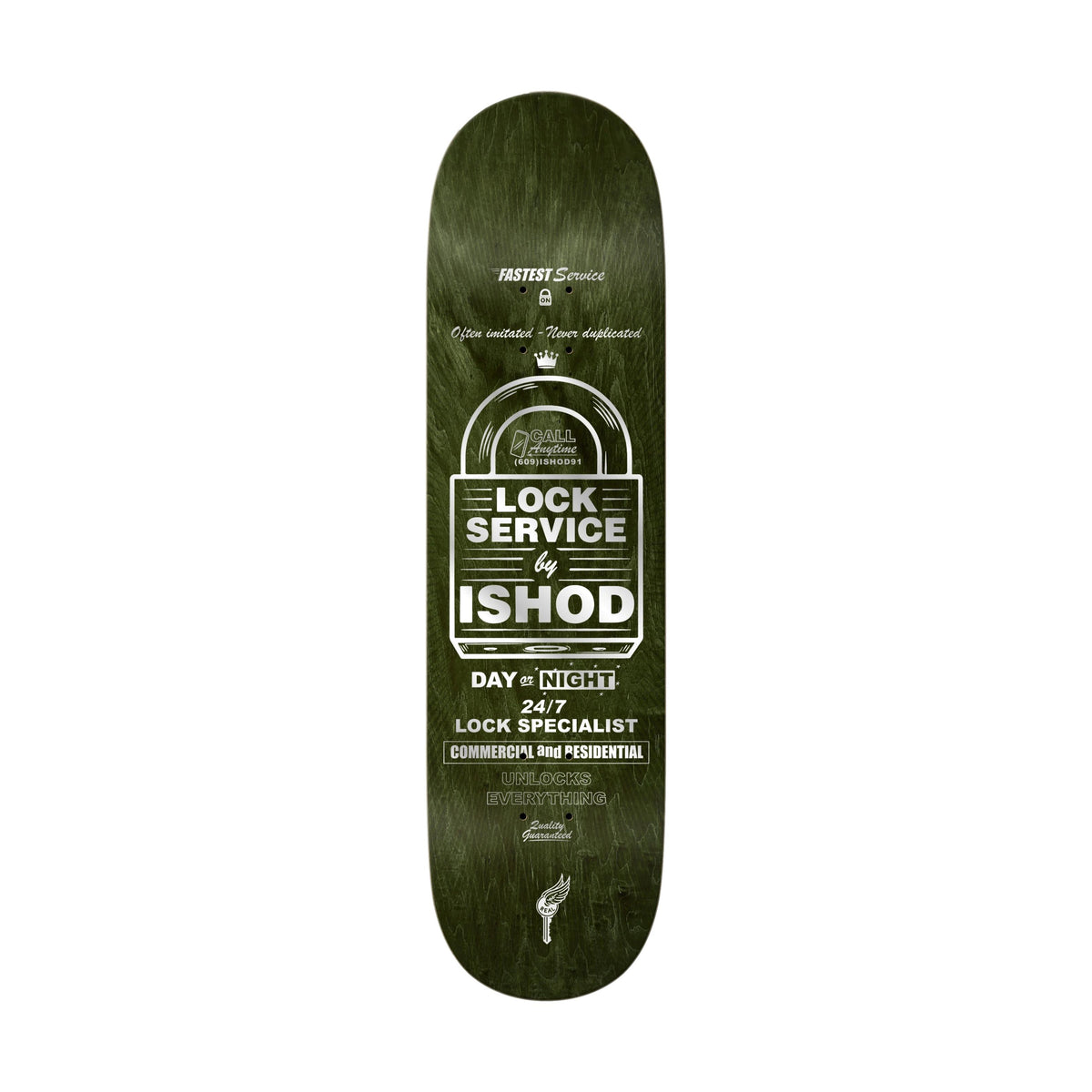Real Ishod On Lock 8.38&quot; Deck - Venue Skateboards