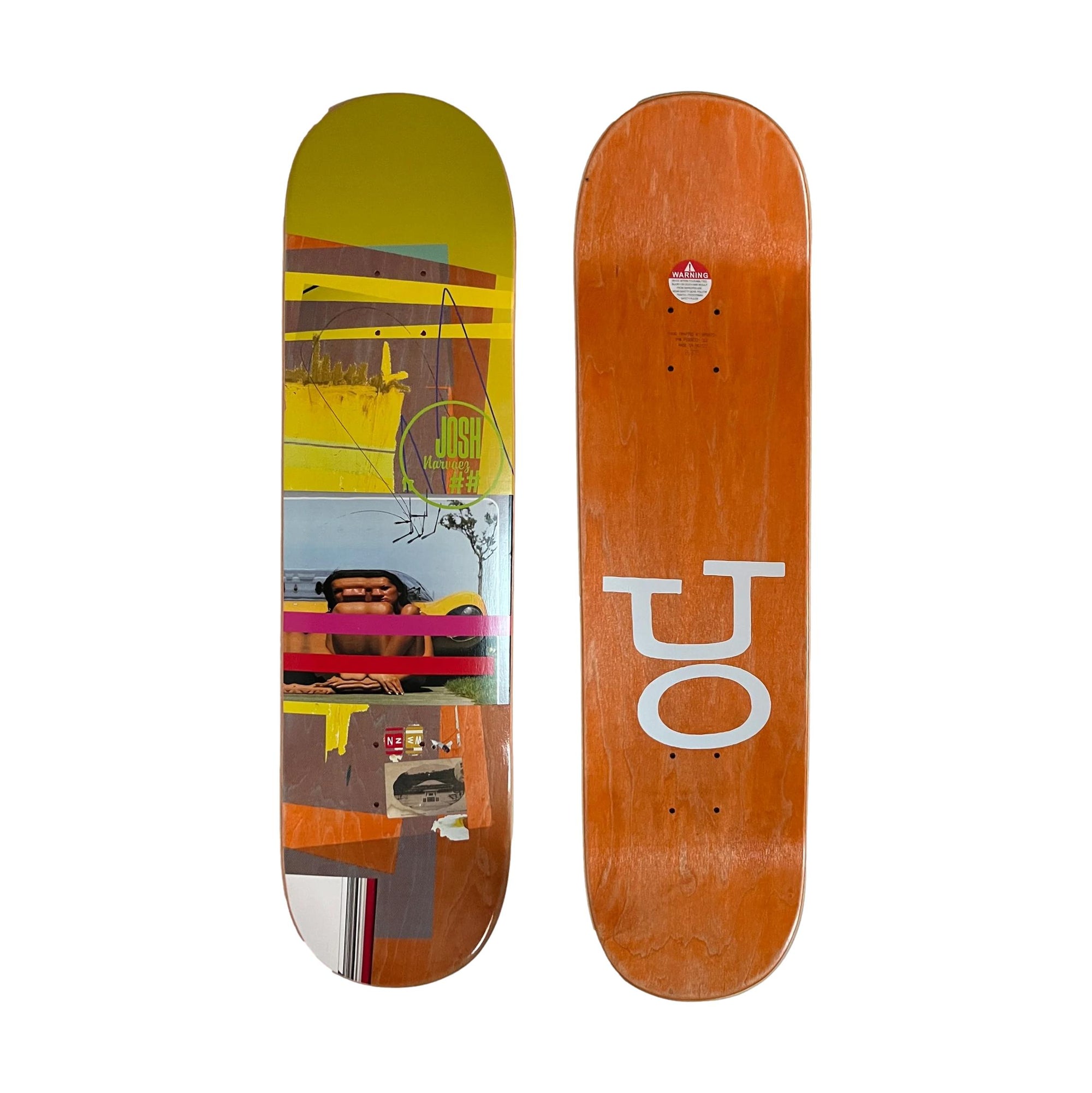 Scumco Josh Narvaez 8.3" Deck - Venue Skateboards