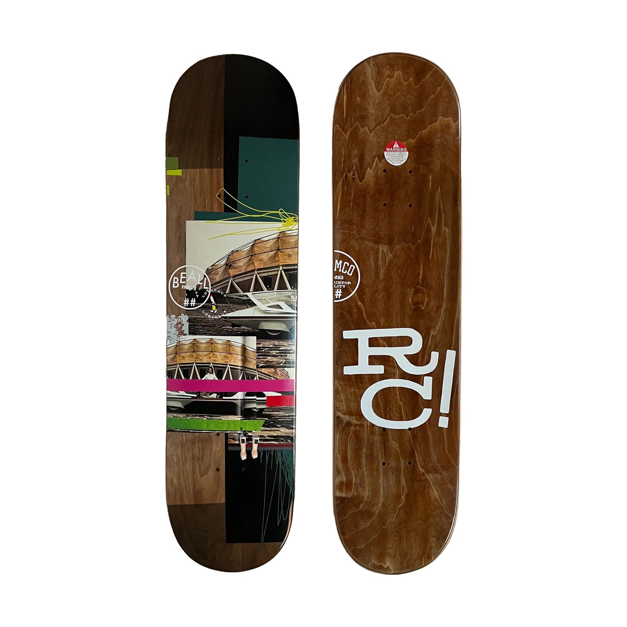 Scumco Ty Beall Supersonic 8.1" Deck - Venue Skateboards