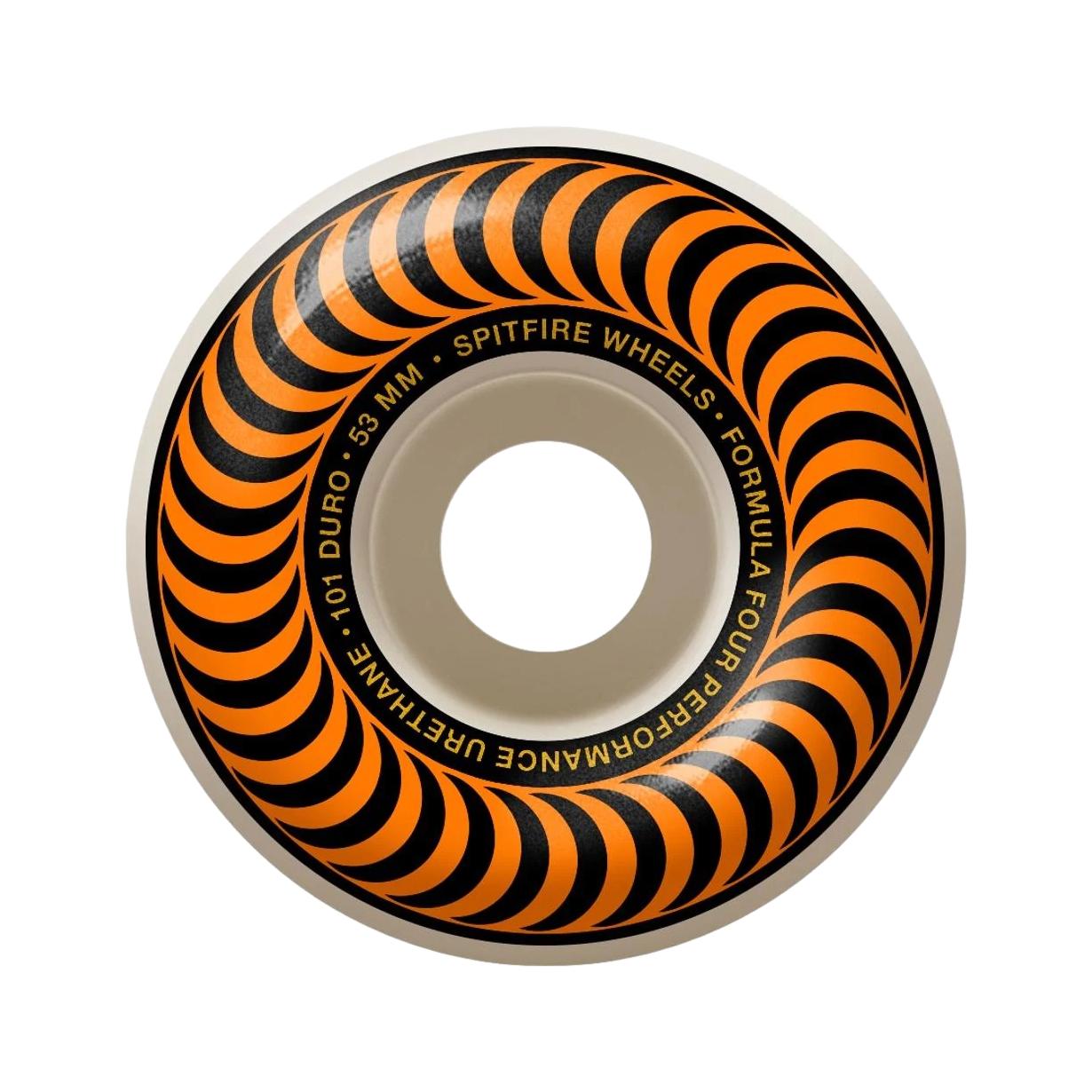 SF F$ 101 Classic Swirl 53mm Orange - Venue Skateboards