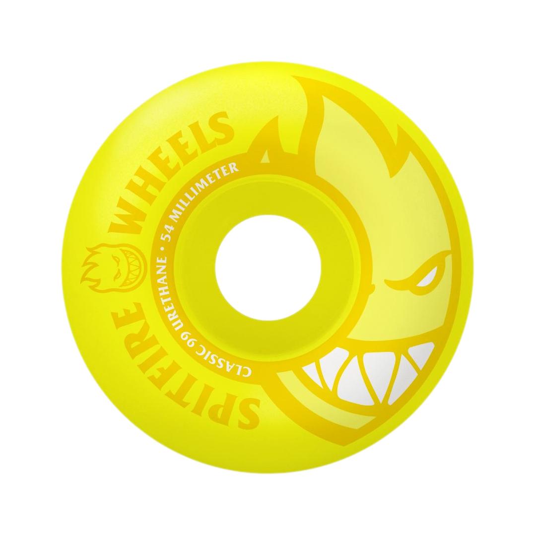 SF F499 Neon Big Head Yellow 54 - Venue Skateboards