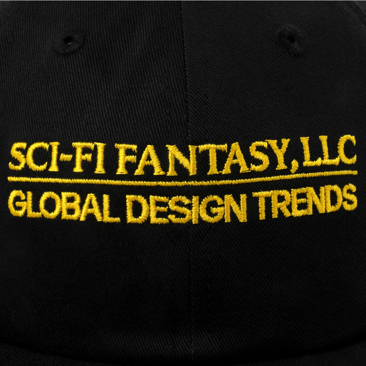 Sci-Fi Fantasy Global Design Trends Hat Black - Venue Skateboards