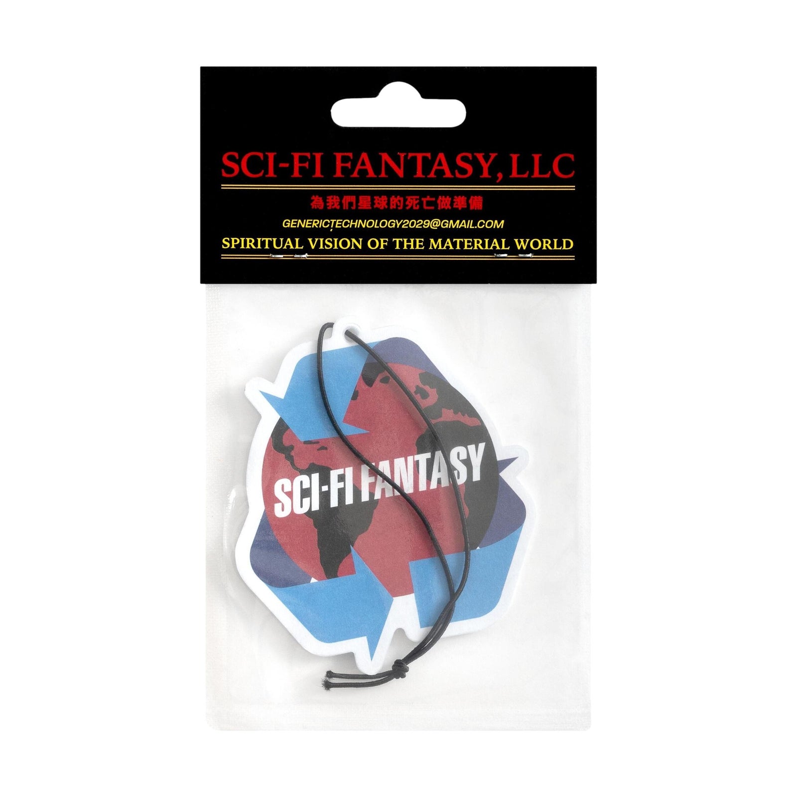 Sci-Fi Fantasy Recycle Air Freshener - Venue Skateboards