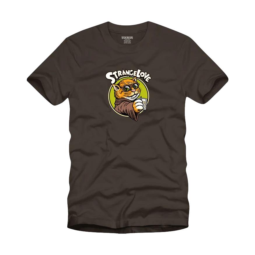 StrangeLove Cat Chocolate T-Shirt - Venue Skateboards