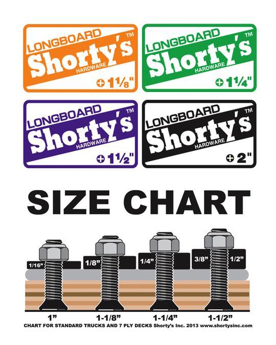 Shorty&#39;s Longboard Hardware - Venue Skateboards