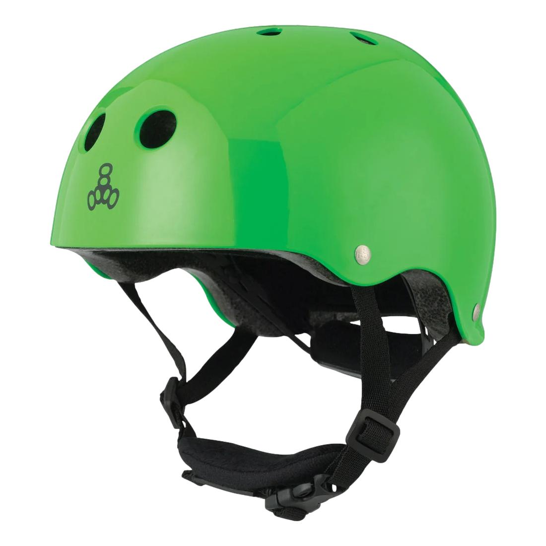 Triple 8 Lil 8 Helmet Neon Green - Venue Skateboards