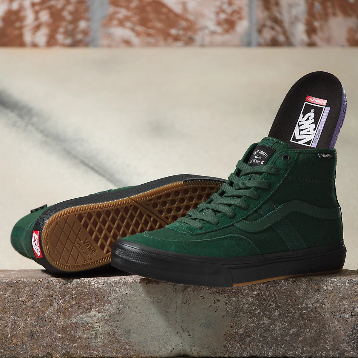 Vans Gilbert Crockett High Dark Green/Black