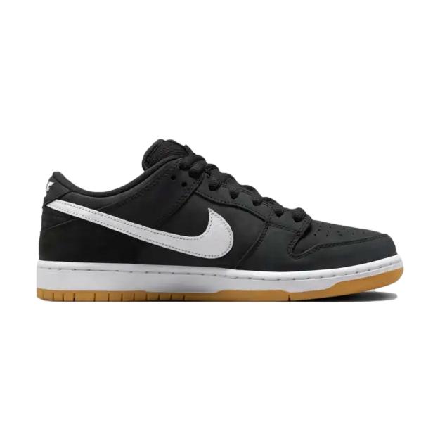 Nike Dunk Low ISO Black/White-Black-Gum - Venue Skateboards