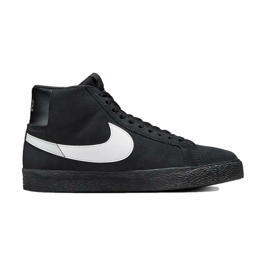 Nike SB Blazer Mid Black/White/Black Black - Venue Skateboards
