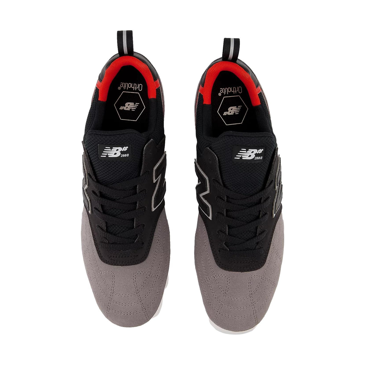 New Balance 288 Sport Blk/Grey/Red - Venue Skateboards